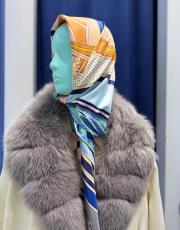 gri naturel kürk fox  yaka