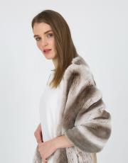 bej naturel rex chincihilla şal