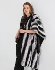 siyah naturel rex chincihilla şal 2