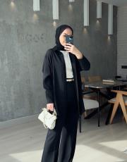 siyah vera gömlek 3