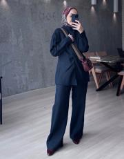 lacivert selina takım 