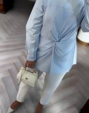 bebe mavisi selina gömlek 2