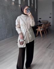 bej selina gömlek 2