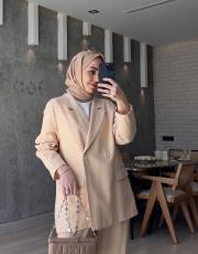 somon hüliya blazer takım 3