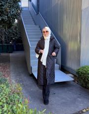 siyah melina kaban kısa