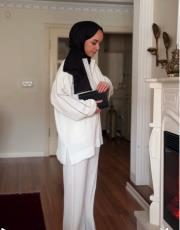 ekru nakışlı takım 2