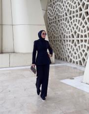 lacivert jalal blazer ceket