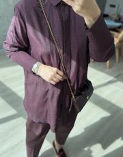 bordo vintage gömlek 3