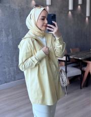 sarı pearly gömlek 2