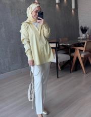 sarı pearly gömlek 3