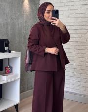 bordo sakura ceket 2
