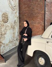 siyah rahat kesim blazer ceket