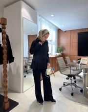 lacivert brit düğme detaylı takım 2