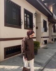 kahve wata gömlek 2