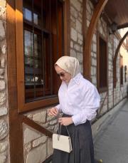 beyaz wata gömlek 2