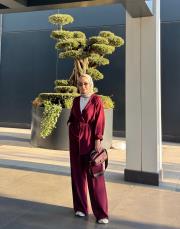 bordo relax basıc modal takım 4