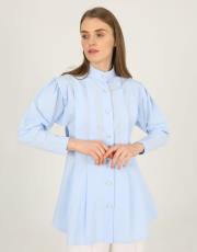 mavi incili gömlek 2